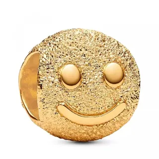 Pandora Glückliches Gesicht Gold 764526C00