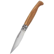 Marietti TS10UL PATTADA Traditionelles Messer mit Jutebeutel, 10 cm Glatte Klinge
