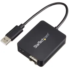 Bild StarTech.com USB 2.0 auf LWL Konverter - Offener SFP - USB 2.0 100Mbit/s Ethernet Netzwerk Adapter - Windows / Mac / Linux - SFP Adapter