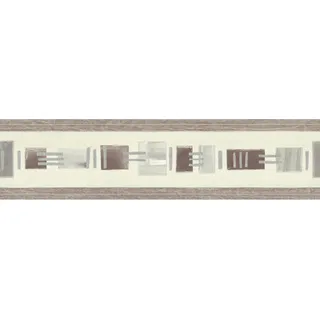 A.S. Création selbstklebende Bordüre Grafik Grau-Braun