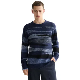 Scotch & Soda Fluffy Alpaca Blend Pullover - Blue - M