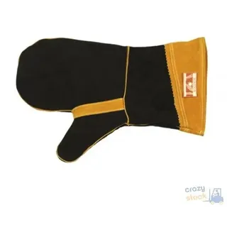 Handschuh Papillon IN Leder CM 34 Für Grill