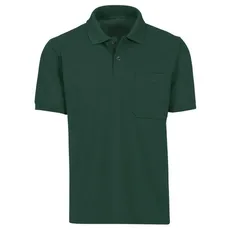 Bild Poloshirt »TRIGEMA Polohemd mit Brusttasche«, grün
