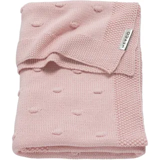 Meyco Baby Strickdecke mit Knoten