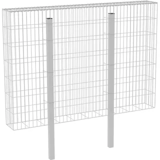 Wilk Gabionenkorb-Zaunelement 200 cm x 140 cm x 25 cm