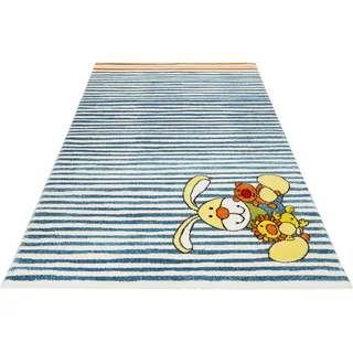 Kinderteppich SIGIKID "Semmel Bunny" Gr. 1, beige, B:80cm H:13mm L:150cm, Kunstfaser, Teppiche, Kinderteppich