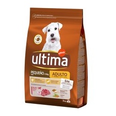 2x3kg Vită Dog Mini Adult Ultima Hrană uscată câini