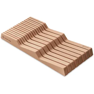 Wüsthof Schubladeneinsatz für 15 Messer, Buche, Beige