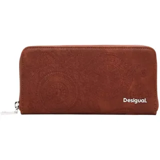 DESIGUAL Dejavu Fiona Long Wallet Damen Geldbörse braun