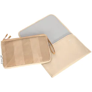 Lässig Wickeltasche Casual Changing Organizer Beige / Camel