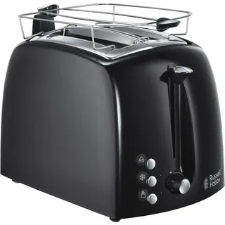 Russell Hobbs Textures Plus Toaster Schwarz