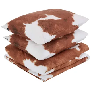 Zo!Home Zoran Duvet Cover, braun, 260 x 220 cm