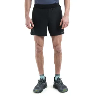 Icebreaker Merino 125 ZoneknitTM Speed 6 ́ ́ Kurze Hose - Black - 2XL