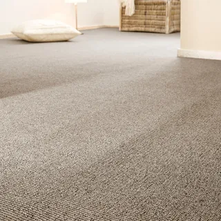 Andiamo Teppichboden »Bruce, Schlinge« rechteckig 4 mm Höhe meliert. Breite 400 cm, Wohnzimmer, strapazierfähig & robust, braun