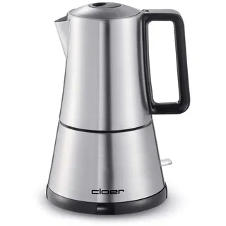 Cloer Moka Maker 0,3 l 6 Tassen Silber