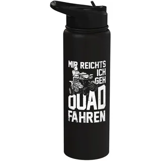 Mir reichts ich geh Quad fahren Extrem Offroad ATV Stainless Steel Insulated Water Bottle