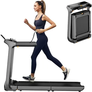 WalkingPad X218 Klappbares Laufband mit Handläufen, bis 18 km/h & 136 kg - Schwarz