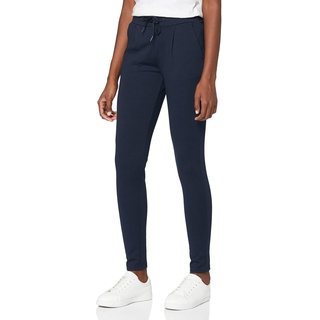 ICHI IHKATE PA2 Damen Sweathose Sweatpants Relaxhose mit Stretch Schmaler Schnitt mit Elastikbund, Größe:L, Farbe:Total Eclipse (14044)