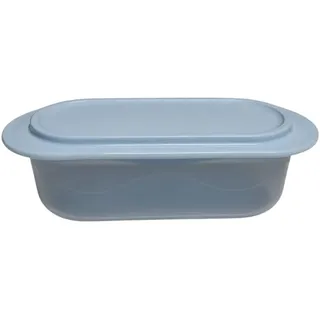 Tupperware Impressions Butterdose hellblau spülmaschinenfest und BPA-frei für 125 Gramm Butter oder Rollenbutter