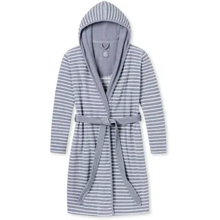 SCHIESSER Essentials Light Terry Cloth Bathrobe Grau 40