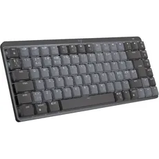 Logitech MX Mechanical Mini Minimalist Wireless Illuminated Performance Keyboard Graphite - Linear - US - Tastaturen - Englisch - US - Schwarz