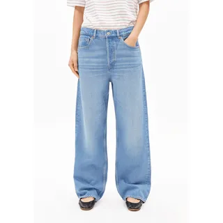 HAAYI | Baggy Jeans Hanf-Mix - blau (25-32)