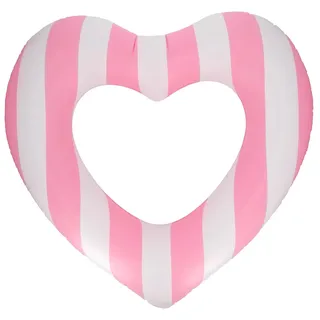 Folat 21436 Herzförmiger Ballon Fotorahmen Aufblasbarer Bilderrahmen – Herz – She Said Yaasss – Rosa/Weiß – 75 cm Für Fotos bei Hochzeit und Party