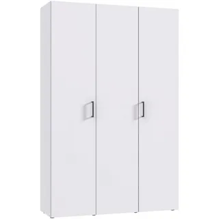 WIMEX Kleiderschrank »Mugano,in 8 Breiten,3 Höhen,2 Tiefen, viele Farben, Made in Germany« in Basic oder Premium Ausstattung, mit langen oder kurzen Griffen aus Metall, mit oder ohne Spiegel, schwarz