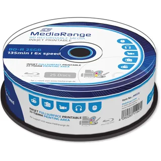 MediaRange BD-R 25GB 6x MR515