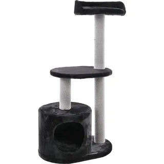 Karlie Echo Kratzbaum 48 x 34 x 99 cm schwarz