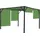 Pergola Baia 4 4 grün