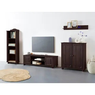 Home Affaire Wohnwand »Mette« 3 Stk. tlg., braun