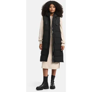 Marikoo Steppweste »Marikoo Narikaa Damen Winterweste N018«, schwarz