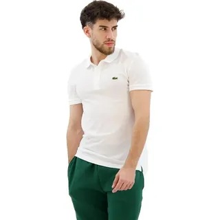 Lacoste Slim Fit Petit Pique Kurzarm-poloshirt Weiß 2XL Herren Weiß 2XL - Weiß