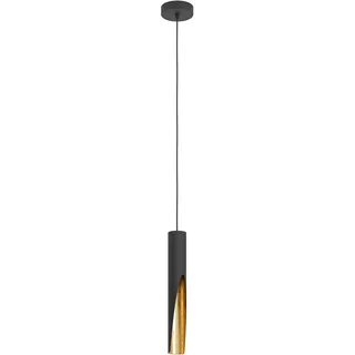 EGLO Barbotto 1-flg. 60 cm rund schwarz/gold