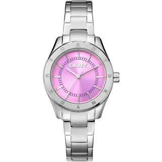 DKNY Quarz Damenuhr Chambers Sport mit Edelstahlarmband