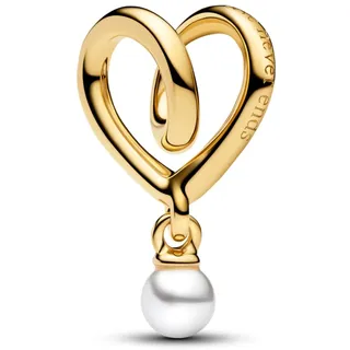 Pandora Charm Goldfarben Gewickeltes Herz