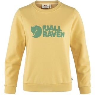 Fjällräven Logo Sweater W Sweatshirt Damen Mais Yellow M