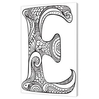 Pintcolor 9059 Rahmen mit Druck auf Leinwand, bunt, Wood, Weiß/Schwarz, 25 x 30 x 3,5 cm, 100% Made in Italy