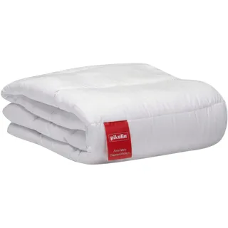 PIKOLIN Bettdecke 155 x 200 cm. Leichte Sommerdecke mit 150g Aloe Vera Faserfüllung, Hautfreundlich und Atmungsaktiv, Weich, Hochwertige Schlafdecke, Hypoallergen