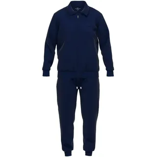 Sweater GÖTZBURG "Trainingsanzug", Herren, Gr. M, blau, Obermaterial: 95% Baumwolle CO. 5% Elasthan EL., Sweatshirts Sweater