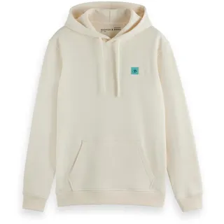 Scotch & Soda Herren Essential Badge Logo Kapuzenpullover, Eierlikör, XL