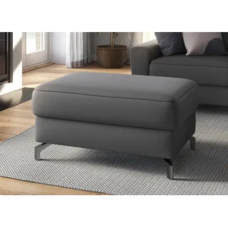 sit&more Stauraumhocker Scarlett 102 x 48 x 67 cm Grau