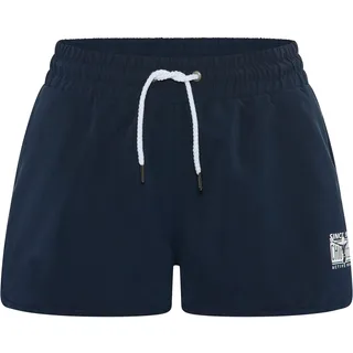 Badeshorts CHIEMSEE "Swim Shorts Total Eclip", Damen, Gr. M, N-Gr, total eclip, Obermaterial: 100% Polyester, Badehosen Badeshorts, sportlicher Stil, bequeme Passform