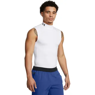 Under Armour Herren Tanktop HG Armour Comp Mock SL 1361521-100 XXL - White - XXL
