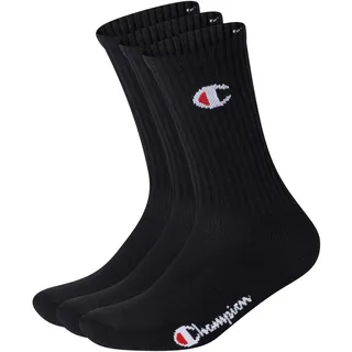 Champion Socken 3er Pack Schwarz 39-42
