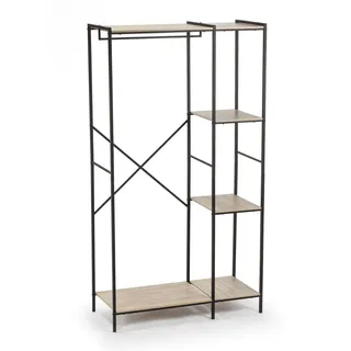 Vinthera Garderobenständer MOA 90 x 40 x 165 cm Schwarz