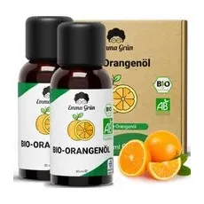 Emma Grün® Set ätherisches Bio Orangenöl naturrein & hochdossiert