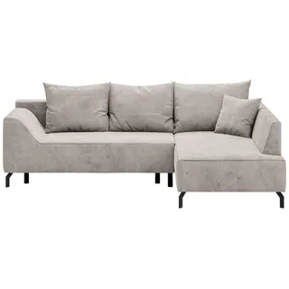 Mid.you Eckschlafsofa , Creme , Textil , Füllung: Faserbällchen, Schaumstoffflocken,Faserbällchen, Schaumstoffflocken,Faserbällchen, Schaumstoffflocken , 273x167 cm , Made in EU, Oeko-Tex® Standard 100 , Bettkasten erhältlich, seitenverkehrt erhältlich, Schlafen auf Sitzhöhe, Bettfunktion erhältlich, Rücken echt , Wohnzimmer, Sofas & Couches, Schlafsofas, Sonstige Schlafsofas
