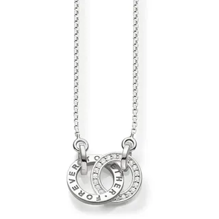 Thomas Sabo Damen Kette Forever Together 925 Sterling Silber KE1488-051-14-L45v